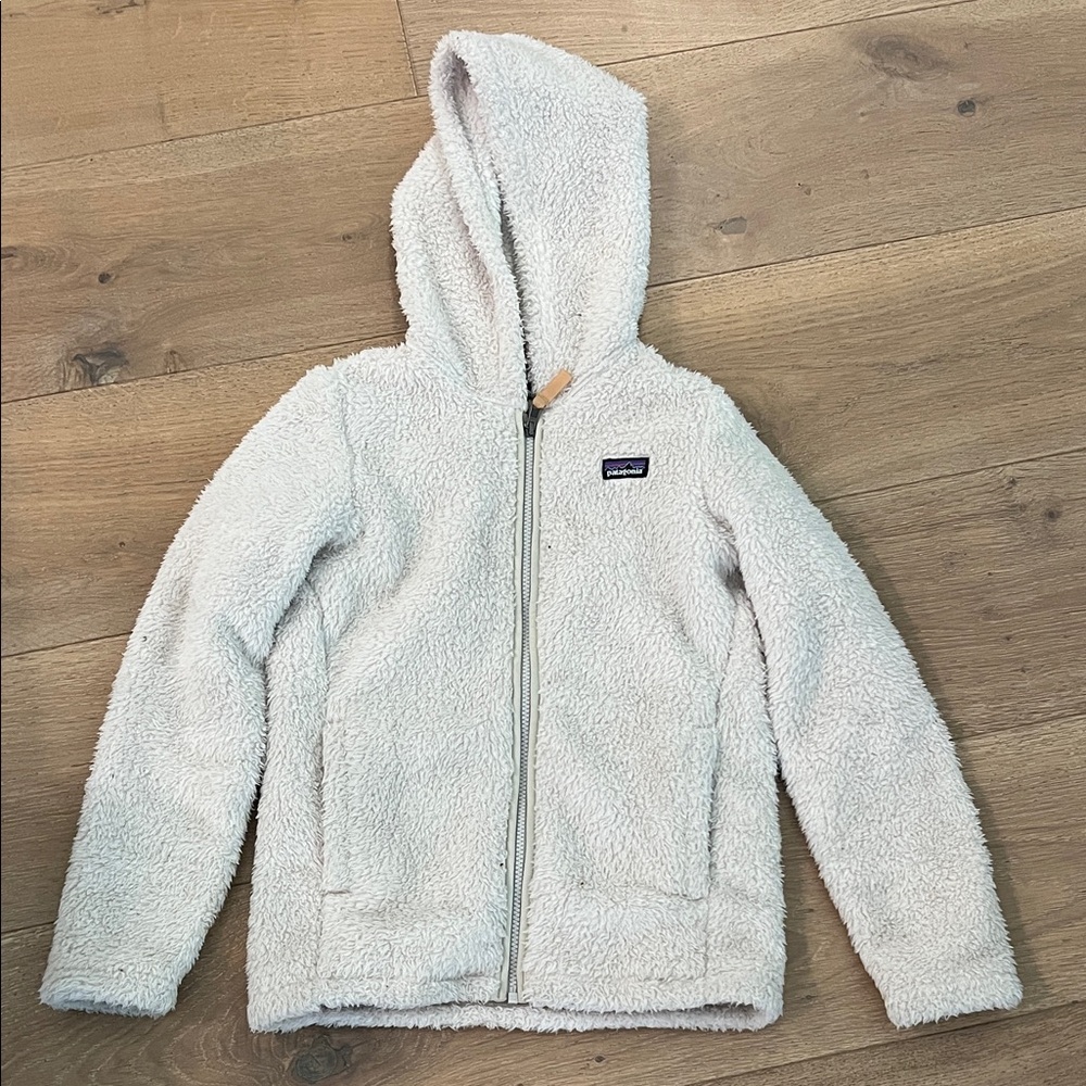 Patagonia Kids' Los Gatos Cream Fleece Hoody